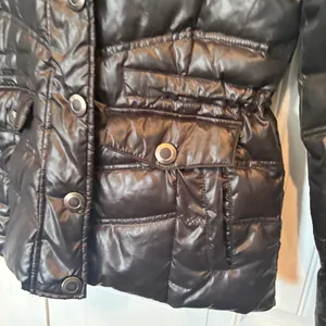 New York & Company‎ Black Hooded Puffer Jacket Size Medium thumbnail 4