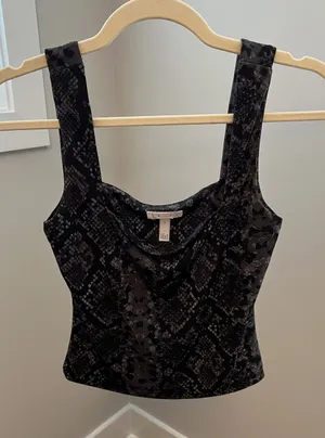 Leith Snake Print  Top thumbnail 1