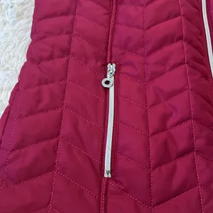 Andrew Marc Marc New York Quilted Vest Color Burgundy Size M NWOT thumbnail 3