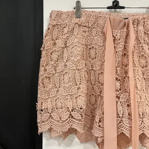 Torrid Pink Lace Shorts Tie Front Cottage Size 1X Plus thumbnail 2