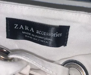 Zara Laced White Crop Top thumbnail 4
