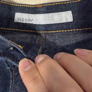 Old Navy Y2K Dark Wash Denim Mini Skirt‎ Size 12 Indigo Blue Cotton thumbnail 3