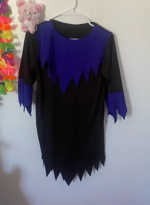 Black and Blue Halloween Costume thumbnail 1