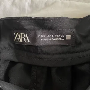 Zara black and white polka dot tiered skirt thumbnail 2