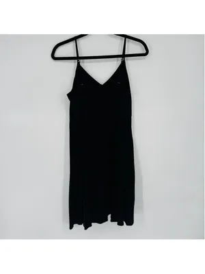 Gap Black Fit and Flare Cami Mini Dress M thumbnail 2