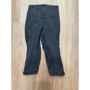 Lululemon Black‎ Capri Leggings Womens Activewear Athletic Pants thumbnail 3