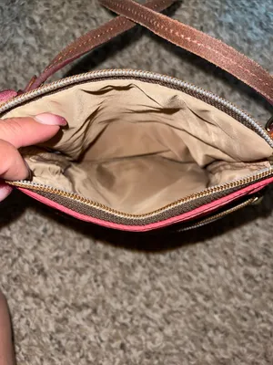 Dooney & Bourke Coral Pink Crossbody Bag thumbnail 11