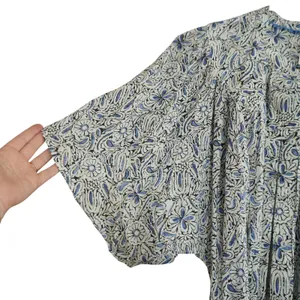 Anthropologie Blue Floral Modal Mini Romper Flutter Sleeve Belted Pockets Small‎ thumbnail 5