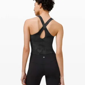 Lululemon Key to Balance Tank - Heritage 365 Camo Deep Coal Multi - Size 2 thumbnail 2