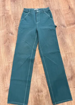 Green PacSun Cargo Utility Pants thumbnail 3