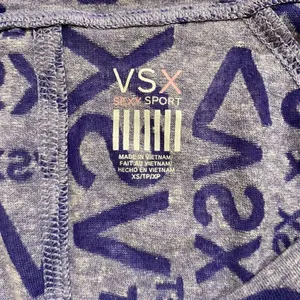 Victoria’s Secret VSX Sport Sexy Sport Blue Logo Print Tee Shirt Size XS thumbnail 3