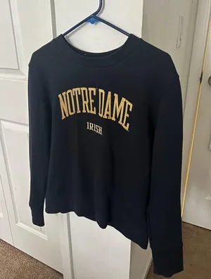Noter Dame Crewneck Blue Size M thumbnail 1