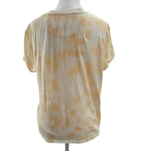 Anthropologie Pilcro Beauty Abounds Graphic Applique Tee Shirt XXS Lace thumbnail 3