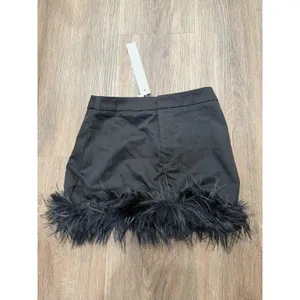Missguided Skirt Womens‎ Medium Feather Mini Party Statement thumbnail 3