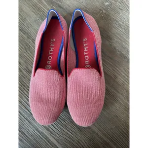 Rothy's Loafer Lollipop Red Retired Print RARE Round Toe Flats womens 7 thumbnail 9