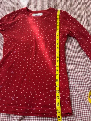 Y2K Victorias Secret Pink Red Heart-Print Long Sleeve Thermal Pajama Set thumbnail 7