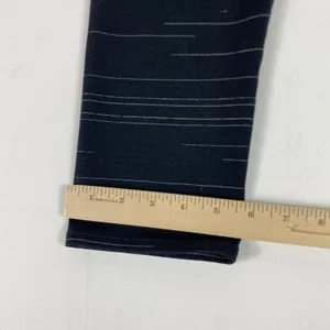 Fabletics Leggings Womens Medium Black Striped Print Capri Yoga Gym Pants‎ thumbnail 8