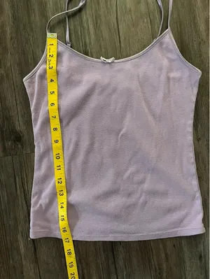 Victoria’s Secret Purple Bow Cami Tank Top Sz S thumbnail 5
