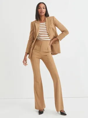 NWT Veronica Beard Azariah Acorn High Rise Flare Pants Size 6 thumbnail 4