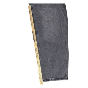 Hollister Low Rise Taper Baggy 20L W35L‎ Black Stonewashed Jeans Pants thumbnail 8