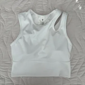 Lululemon White Tank thumbnail 1