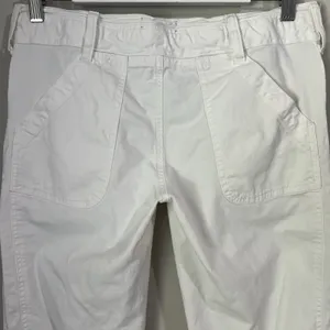 Versace Cropped Straight Leg Jeans Women's Size 30 Denim Zipper Pockets Designer thumbnail 6