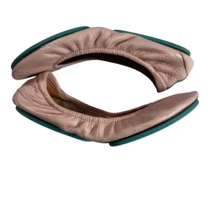 Tieks Blush Pink Leather Foldable Travel Ballet Flats Shoes Size 8 thumbnail 9
