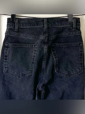 Reformation‎ Serena High Rise Skinny Jeans Erie Faded Black 23 NWT thumbnail 10