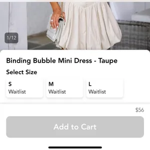 These Three Boutique Nude Bubble Dress thumbnail 3