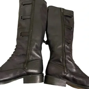✨ Vince‎ Camuto Fivvy Black Leather Riding Boots Women’s Size 6 ✨ thumbnail 3