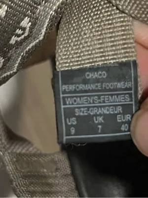 Chaco Strapped Sandals in Brown and Tan Pattern thumbnail 5