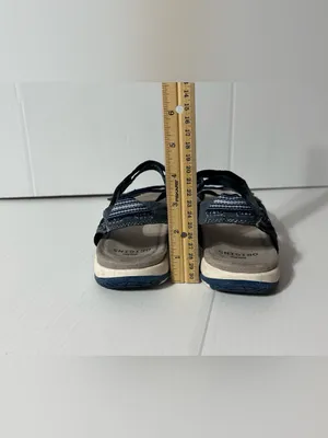 Earth Origins blue/gray sandals women size 8 M thumbnail 6