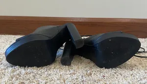 ALDO Open Toe Tie Up Heels thumbnail 14
