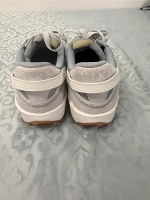 Nike Women's Pale Blue and White Retro Runner Sneaker thumbnail 5