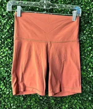Tna Aritzia Blush Pink High Rise Biker Shorts Size Small thumbnail 1