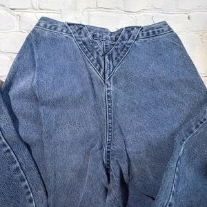 Vintage Roper Womens Jeans High Rise Bareback Button Fly‎ Western Sz 11/12 80's thumbnail 3