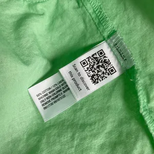 Universal Thread Crop Top Light Neon Green Cotton Linen‎ Size XS Long Sleeves thumbnail 6