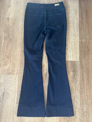 Bleu Dark Wash Flare Jeans - Size 6 thumbnail 2