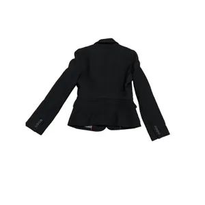 J.Crew Black Wool Blend Single Button Blazer Jacket vintage size 4 thumbnail 2