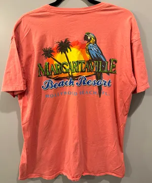 Comfort Colors Margaritaville Hollywood Beach FL Tee thumbnail 2