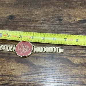 Women's Aeropostale Girl Boss Gold Analog‎ Dial Casual Watch New Battery thumbnail 6