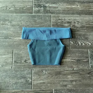 Aritzia Sculpt Knit Off The Shoulder Top thumbnail 3