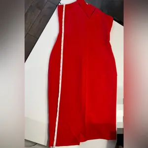 Lulus Ardent Love Red Cutout‎ Bodycon Dress Size S thumbnail 12