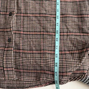 Abercrombie & Fitch Oversized Flannel Shirt Jacket thumbnail 9