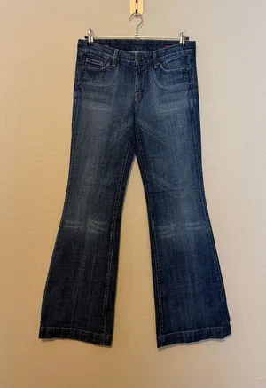 Citizens of Humanity Jeans Faye 003 Low Waist Full Leg Stretch USA Size 28‎ thumbnail 1