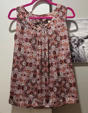 Loft tank top blouse thumbnail 1