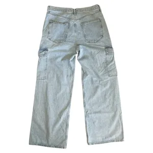Agolde Minka Wide Leg Cargo Denim Size 30 thumbnail 4