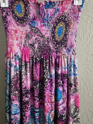 Just Love Medallion Print Maxi Dress Convertible XL thumbnail 7