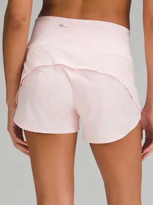 lululemon speed up high rise lined short 4” long strawberry milkshake 6 W7BJ8T thumbnail 2