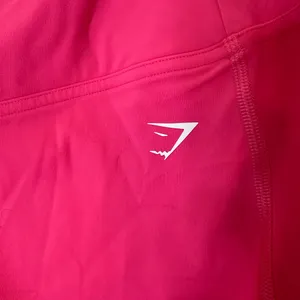 Gymshark Women Crossover Leggings Size Large Hot Pink/Fuchsia thumbnail 4